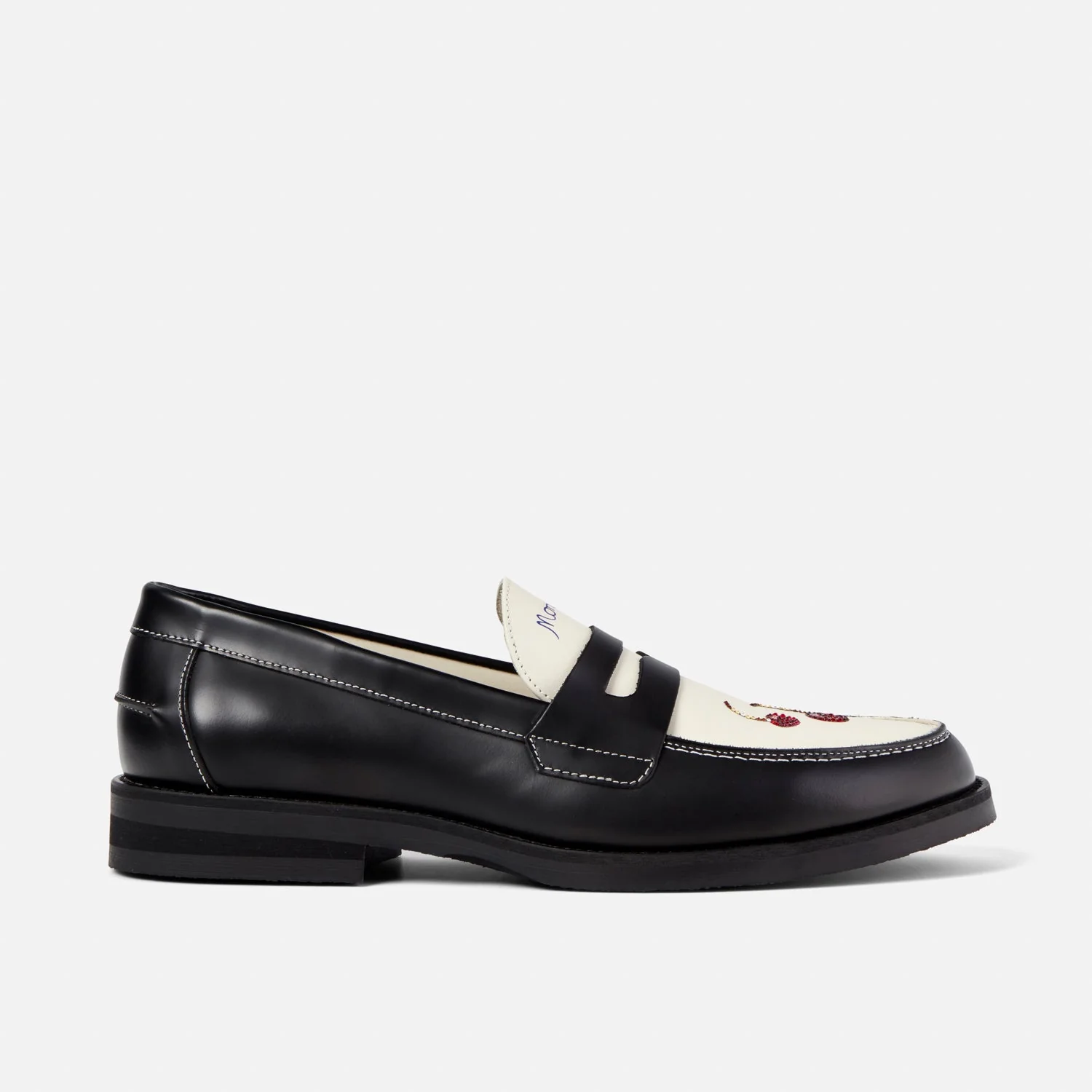 Wilde Swarovski Crystals Cherry Penny Loafer - Men's - Image 4