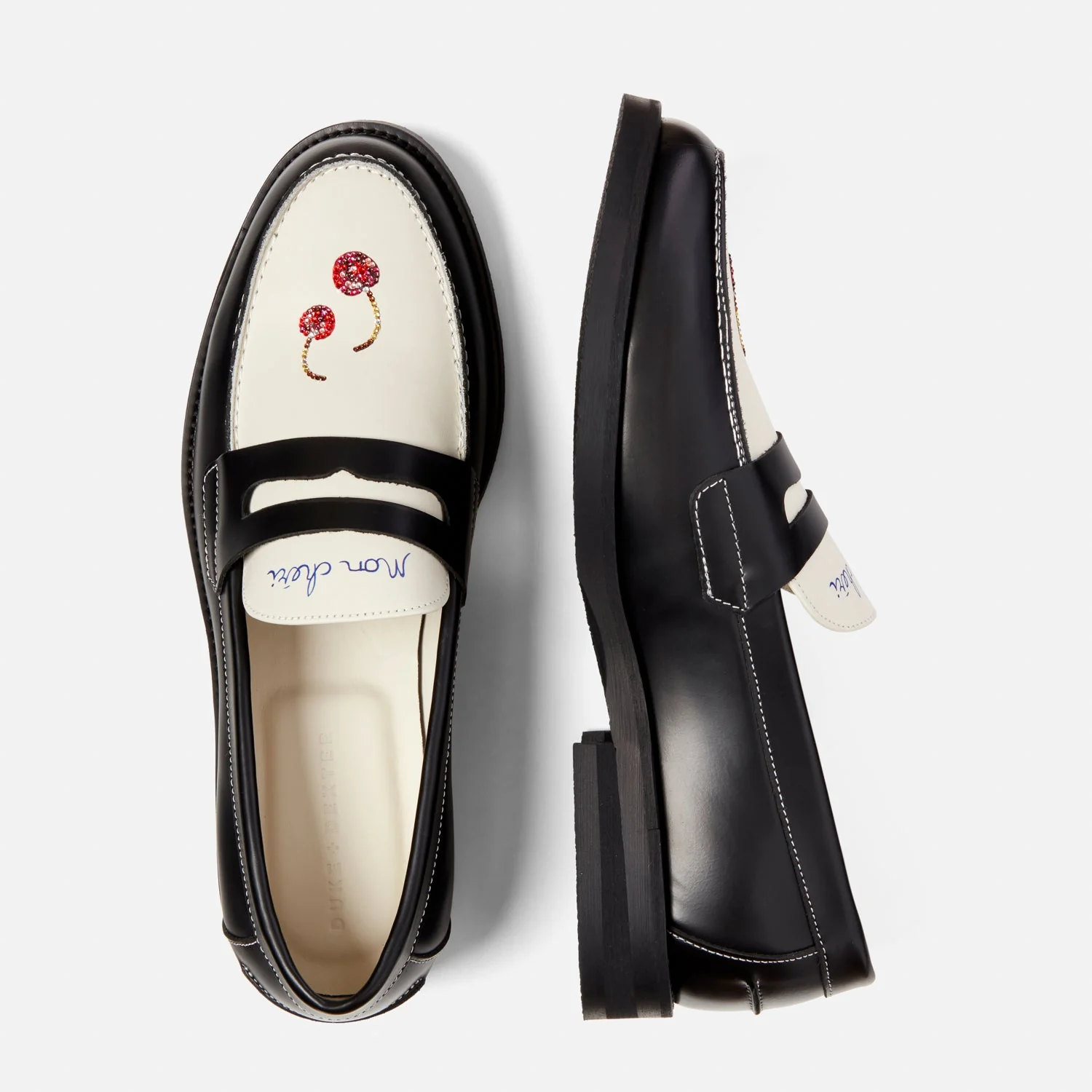 Wilde Swarovski Crystals Cherry Penny Loafer - Men's - Image 5