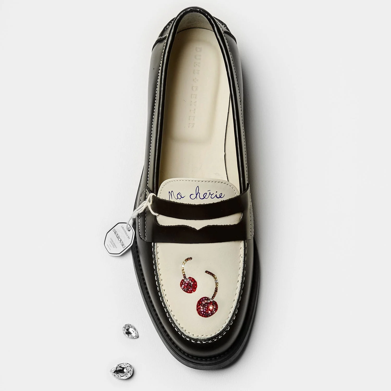 Wilde Swarovski Crystals Cherry Penny Loafer - Women's - Image 8