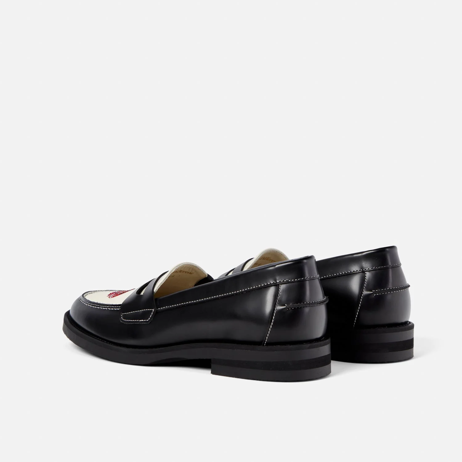 Wilde Swarovski Crystals Kiss Penny Loafer - Women's - Image 6