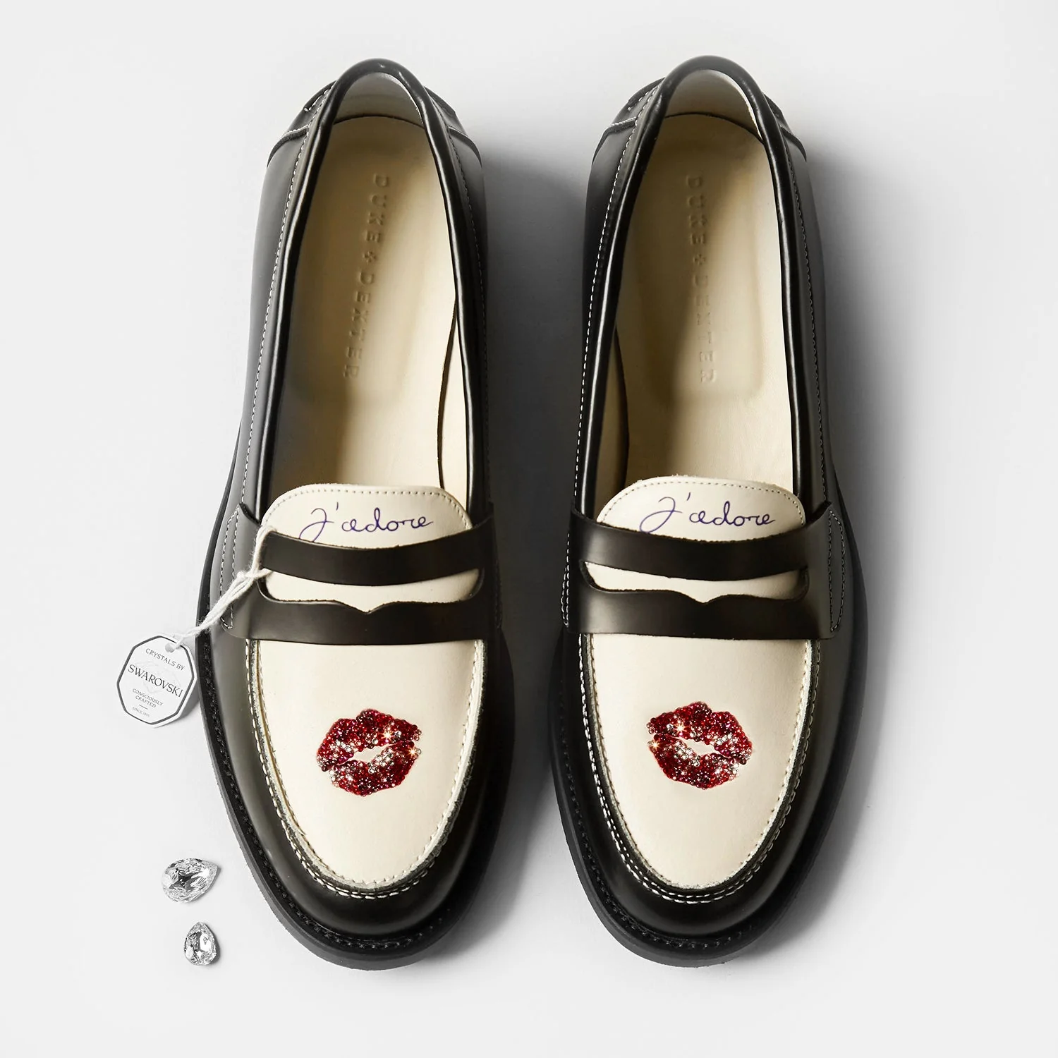 Wilde Swarovski Crystals Kiss Penny Loafer - Men's - Image 8
